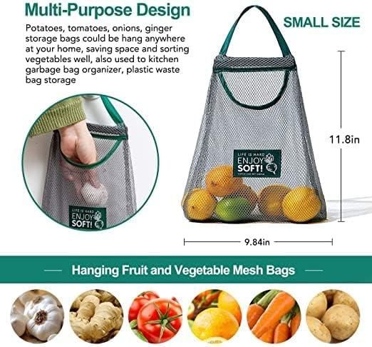 Kitchen Fruit Reusable Mesh Bags