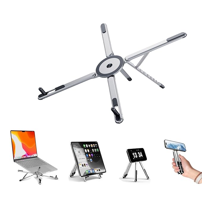 3in 1 Aluminium Laptop Stand